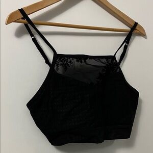 Elegant Black Lace Bralette